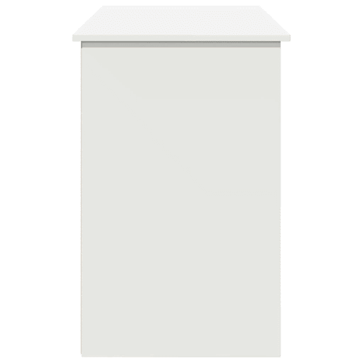 Secretária Escrivaninha de computador - 102x50x75 cm derivados de madeira branco