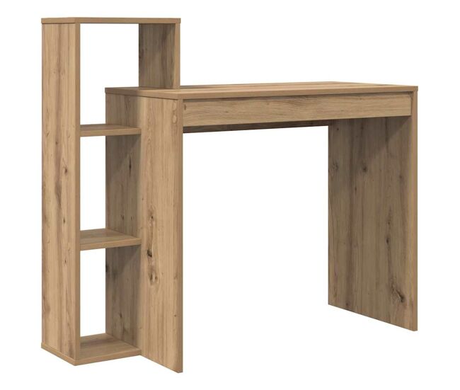 Escritorio - mesa de ordenador roble artisan 100 x 40 x 90 cm madera contrachapada