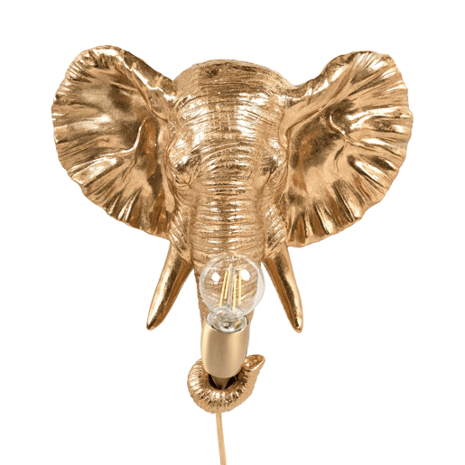 Beliani Candeeiro de parede ELEPHANTI