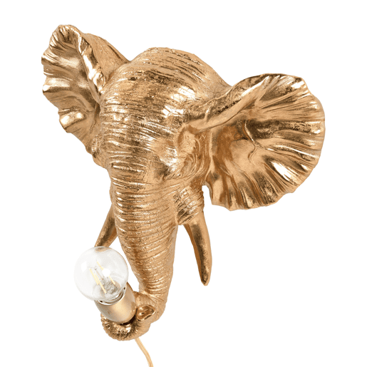 Beliani Candeeiro de parede ELEPHANTI
