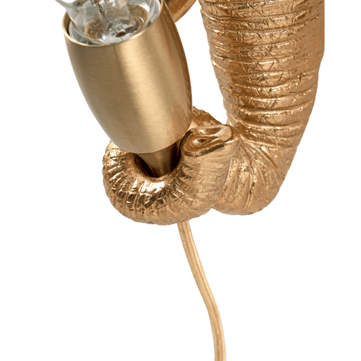 Beliani Candeeiro de parede ELEPHANTI