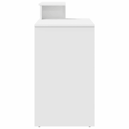 Secretária Escrivaninha de computador - com Armazenamento Branco 120.5 x 44 x 88.5 cm