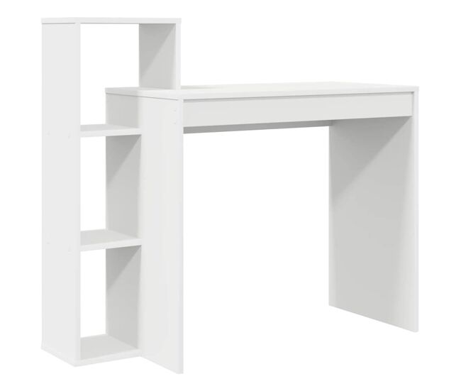 Escritorio - mesa de ordenador blanco 100 x 40 x 90 cm madera contrachapada