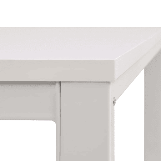Secretária Escrivaninha de computador - 120x60x75 cm branco