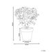 Beliani Planta artificial NOVELLA Beliani Planta artificial NOVELLA Blanco/ Verde