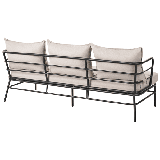 Beliani Conjunto lounge PONZONE Beliani Conjunto lounge PONZONE