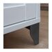Mueble de baño Toscana con lavabo cerámico y almacenamiento práctico 85 Mueble de baño Toscana con lavabo cerámico y almacenamiento práctico 85 Blanco