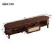 Mueble TV de panel de partículas con 2 puertas y 1 cajón Mueble TV de panel de partículas con 2 puertas y 1 cajón Natural