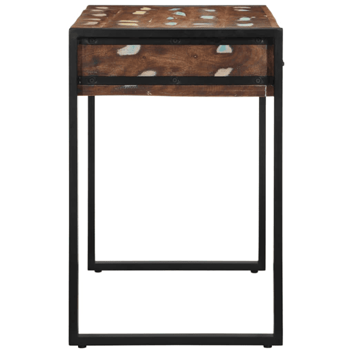 Secretária - Escrivaninha de computador multicor 100x50x75 cm madeira maciça recuperada Secretária - Escrivaninha de computador multicor 100x50x75 cm madeira maciça recuperada