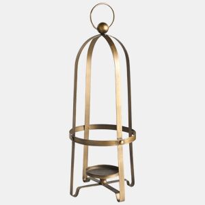 Candelabro MARAWI Metal 48 cm Dourado