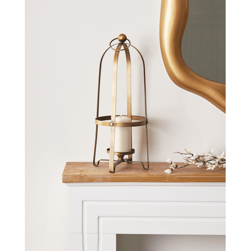 Candelabro MARAWI Metal 48 cm Dourado