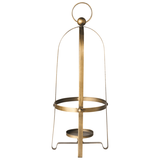Candelabro MARAWI Metal 48 cm Dourado