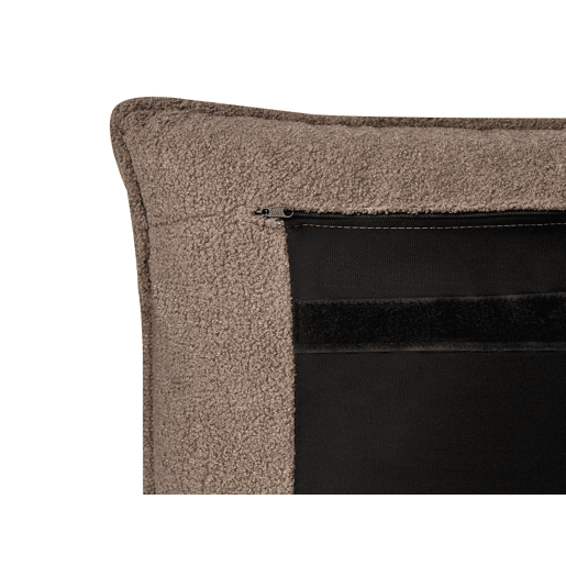 Beliani Cama de água Bouclé BAJONNA