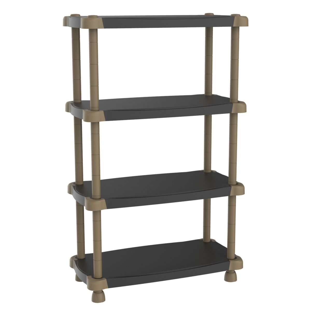 Estantería Titanium Exterior Modular con 4 Estantes Regulables