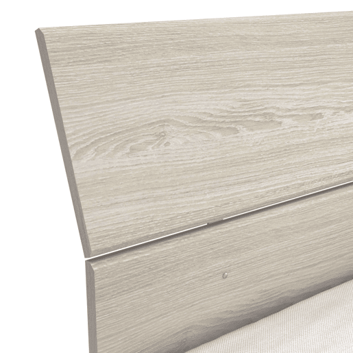 Cama de casal Prins Shannon Oak Color 135-140x190200 cm