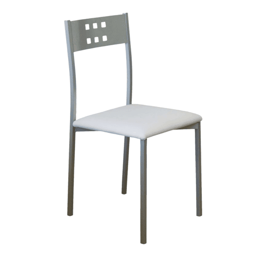 Conjunto de mesa extensível com 2 cadeiras de cozinha, mesa extensível de 140 cm, móveis de cozinha brancos e cinza
