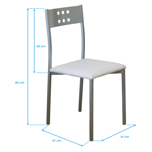 Conjunto de mesa extensível com 2 cadeiras de cozinha, móveis de cozinha, mesa com cadeiras, branco e cinza