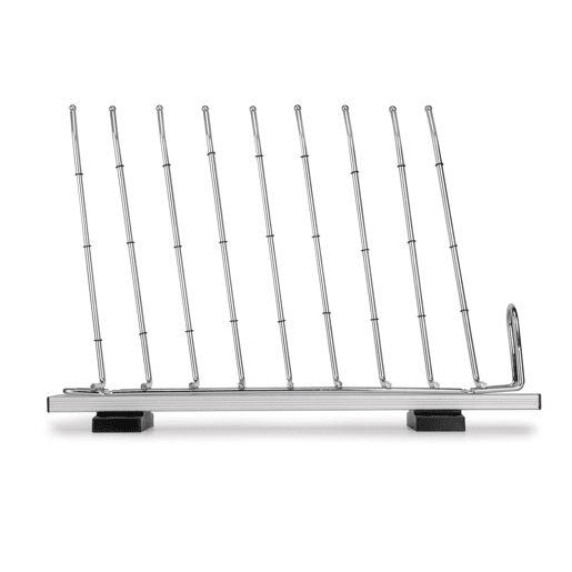 Cabideiro removível para calças, organizador de armário em alumínio 47x12x34 cm Cabideiro removível para calças, organizador de armário em alumínio 47x12x34 cm