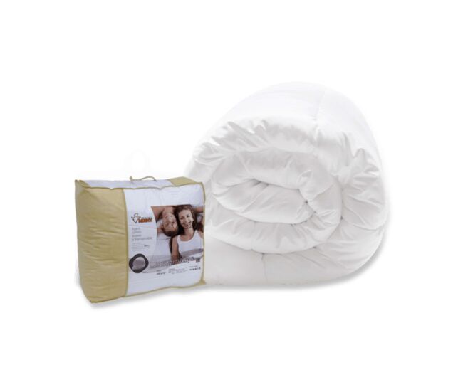 Edredón nórdico himalaya 400 gr color blanco transpirable suave para cama individual o doble en varias medidas.