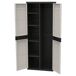 Armario escobero exterior Titanium con 2 puertas y 4 estantes Armario escobero exterior Titanium con 2 puertas y 4 estantes Negro