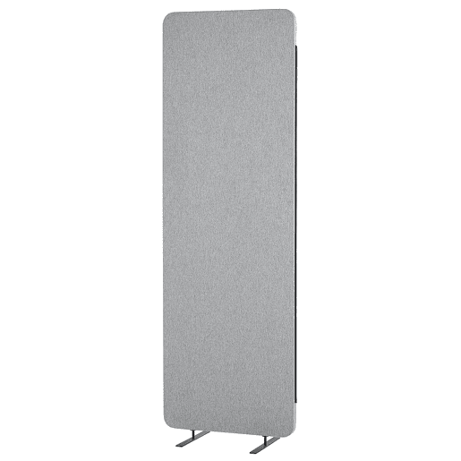 Biombo com 3 painéis acústicos STANDI Cinzento claro 184 cm 184 cm
