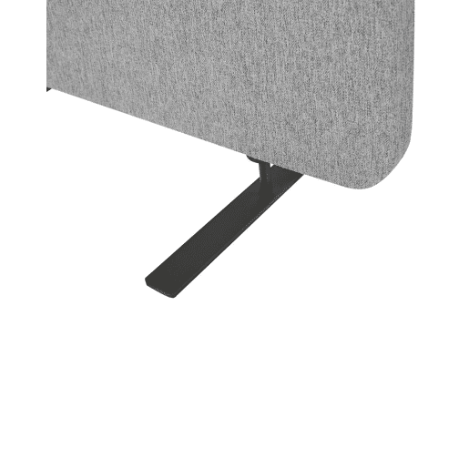 Biombo com 3 painéis acústicos STANDI Cinzento claro 184 cm 184 cm