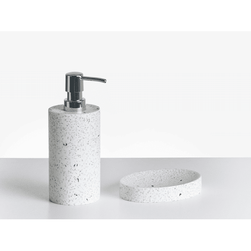 Conjunto de 5 acessórios para a casa de banho PERENE Terrazzo