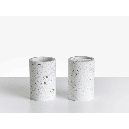Conjunto de 5 acessórios para a casa de banho PERENE Terrazzo