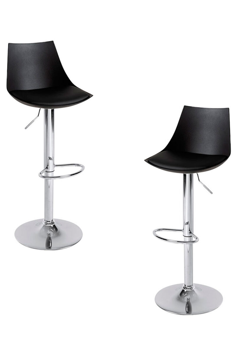 Pack 2 taburetes nery - negro