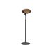 Calefactor halógeno 2000W con altura regulable Calefactor halógeno 2000W con altura regulable Negro