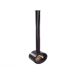 Chimenea de etanol de techo con diseño alargado en acero Chimenea de etanol de techo con diseño alargado en acero Negro