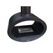 Chimenea de etanol de techo con diseño alargado en acero Chimenea de etanol de techo con diseño alargado en acero Negro
