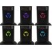 Calefactor halógeno 2000W con mando a distancia Calefactor halógeno 2000W con mando a distancia Negro