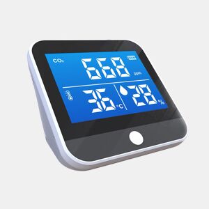 Estação meteorológica com detector de CO2. ecrã táctil e 3 velocidades. Tem o modo AUTO para que possa programar a sua velocidade em função da qualidade do ar.