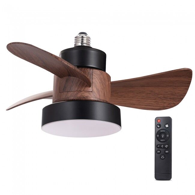 Ventilador LED rosca E27 Debu   CCT Dim (15W) marca Wonderlamp