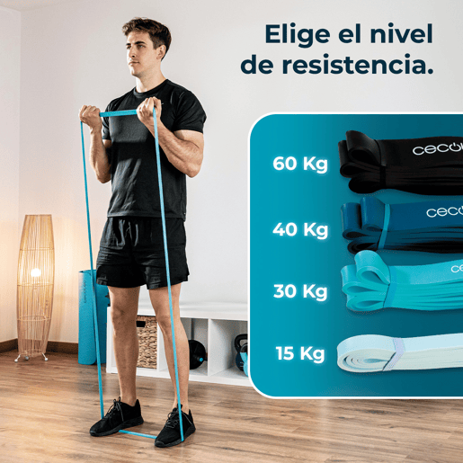 Cecotec Fita elástica DrumFit Power Band Set Cecotec Fita elástica DrumFit Power Band Set