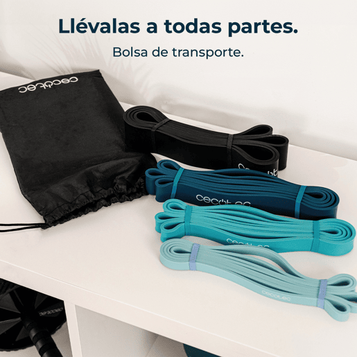 Cecotec Fita elástica DrumFit Power Band Set Cecotec Fita elástica DrumFit Power Band Set