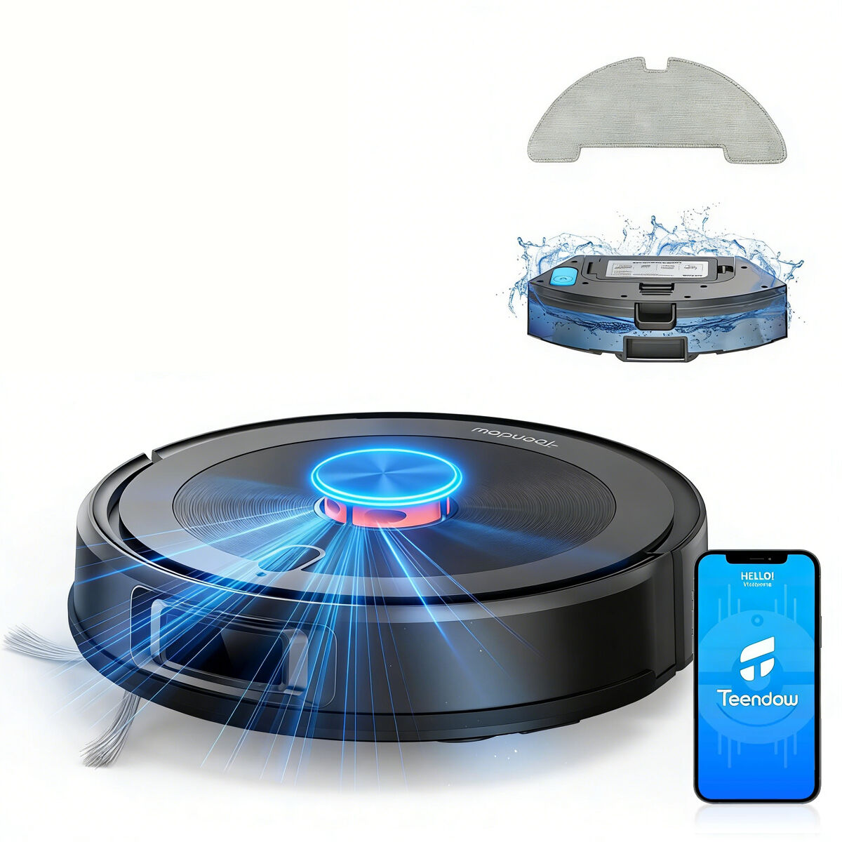 Aspiradora robot Teendow D10S Plus