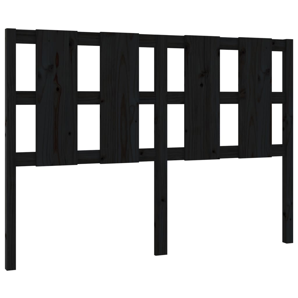 Cabecero cama - Mueble cabecero 145 Negro