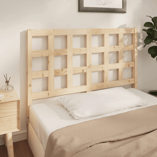 Cabeceira - Cabeceira de cama 140,5x4x100 cm pinho maciço