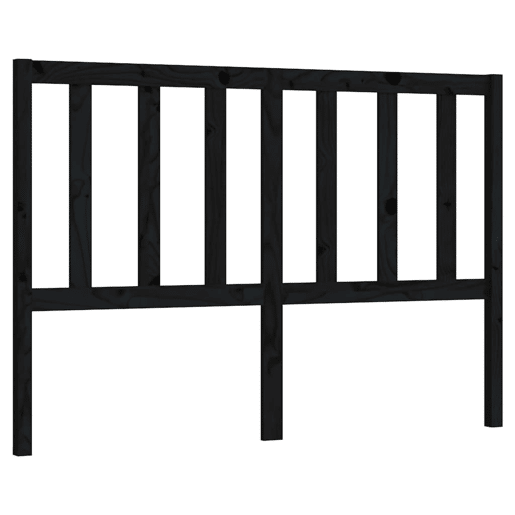 Cabeceira - Cabeceira de cama 166x4x100 cm pinho maciço preto Cabeceira - Cabeceira de cama 166x4x100 cm pinho maciço preto