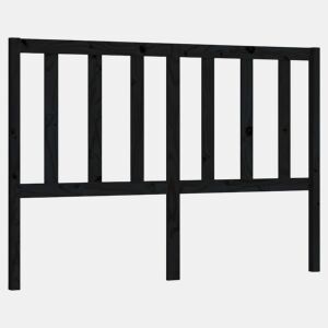 Cabeceira - Cabeceira de cama 166x4x100 cm pinho maciço preto