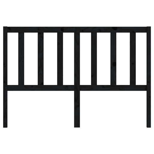 Cabeceira - Cabeceira de cama 166x4x100 cm pinho maciço preto Cabeceira - Cabeceira de cama 166x4x100 cm pinho maciço preto