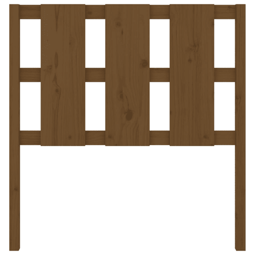 Cabeceira - Cabeceira de cama 95,5x4x100 cm pinho maciço castanho mel