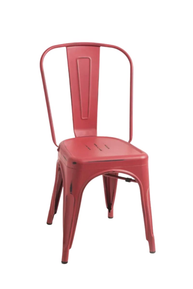 Silla torix vintage - rojo vintage