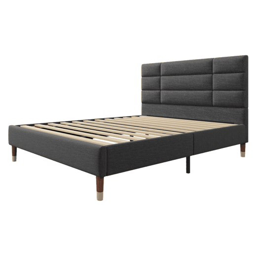 Cama Polsterbett 140x200cm - Com gaveta e cabeceira - Para adultos e jovens