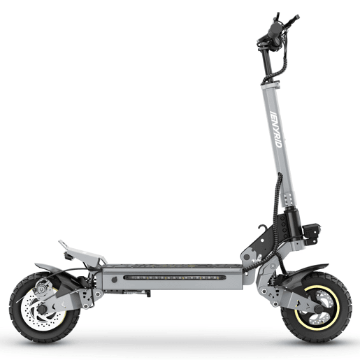 Trotinete Elétrica iENYRID IE-S1 - Motor 800W Bateria 48V15Ah Freio a Disco Dobrável - Cinza