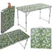 Set de Mesa y 4 Sillas Plegables y Portátil Set de Mesa y 4 Sillas Plegables y Portátil Verde