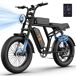 Bicicleta Eléctrica URLIFE T2 - 250W 48V 15.6Ah Bicicleta Eléctrica URLIFE T2 - 250W 48V 15.6Ah Negro