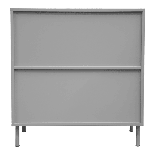 Aparador Holea com 2 portas MDF 75x70x34cm - Cinzento en.casa